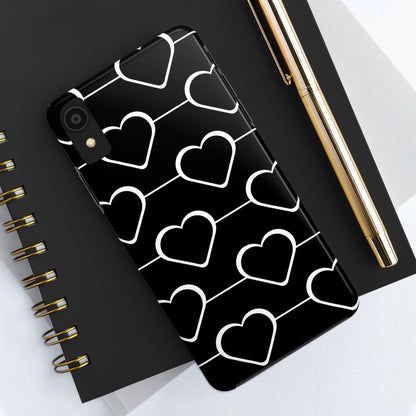 Hearts Connect - iPhone Case