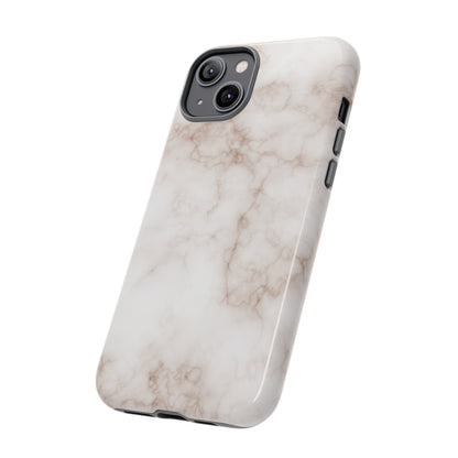 Elegant Alabaster Swirl - Cell Phone Case