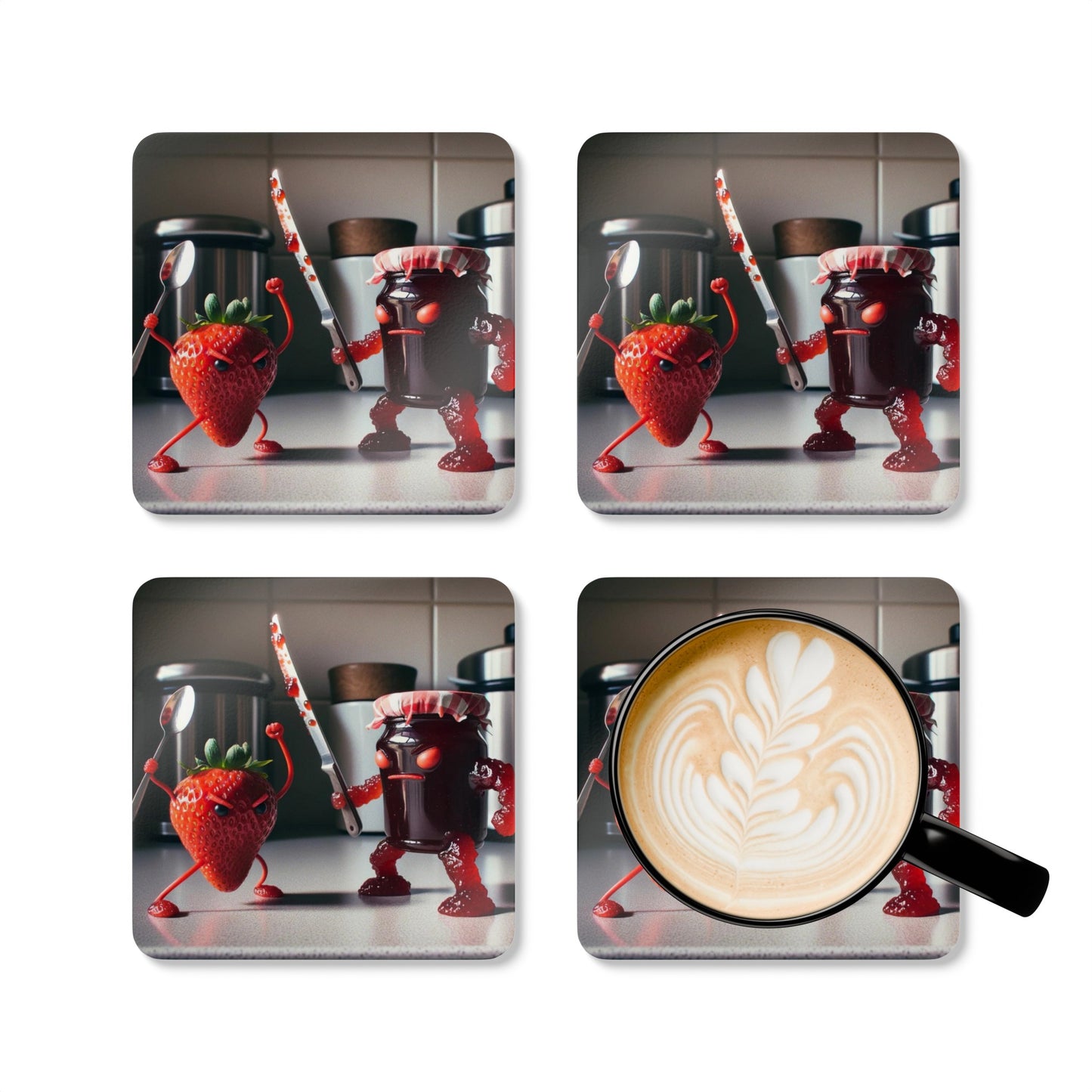 Preserve Rebellion - Corkwood Coaster Set