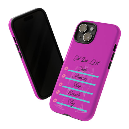 Chic Checklist - Cell Phone Case