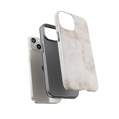 Elegant Alabaster Swirl - Cell Phone Case