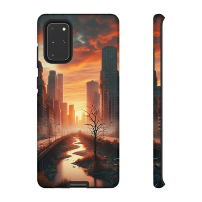 Dawn of the Urban Oasis - Cell Phone Case