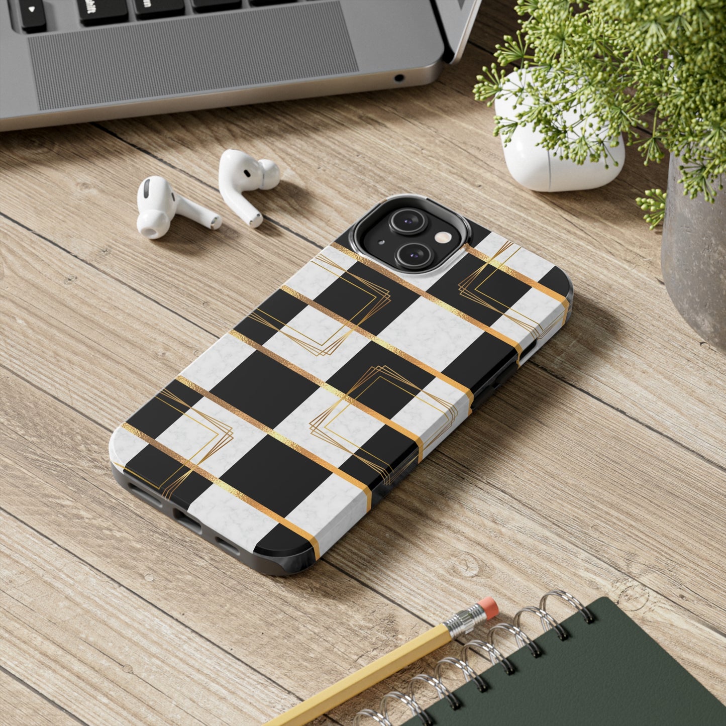 Geometric Elegance 2 - iPhone Case