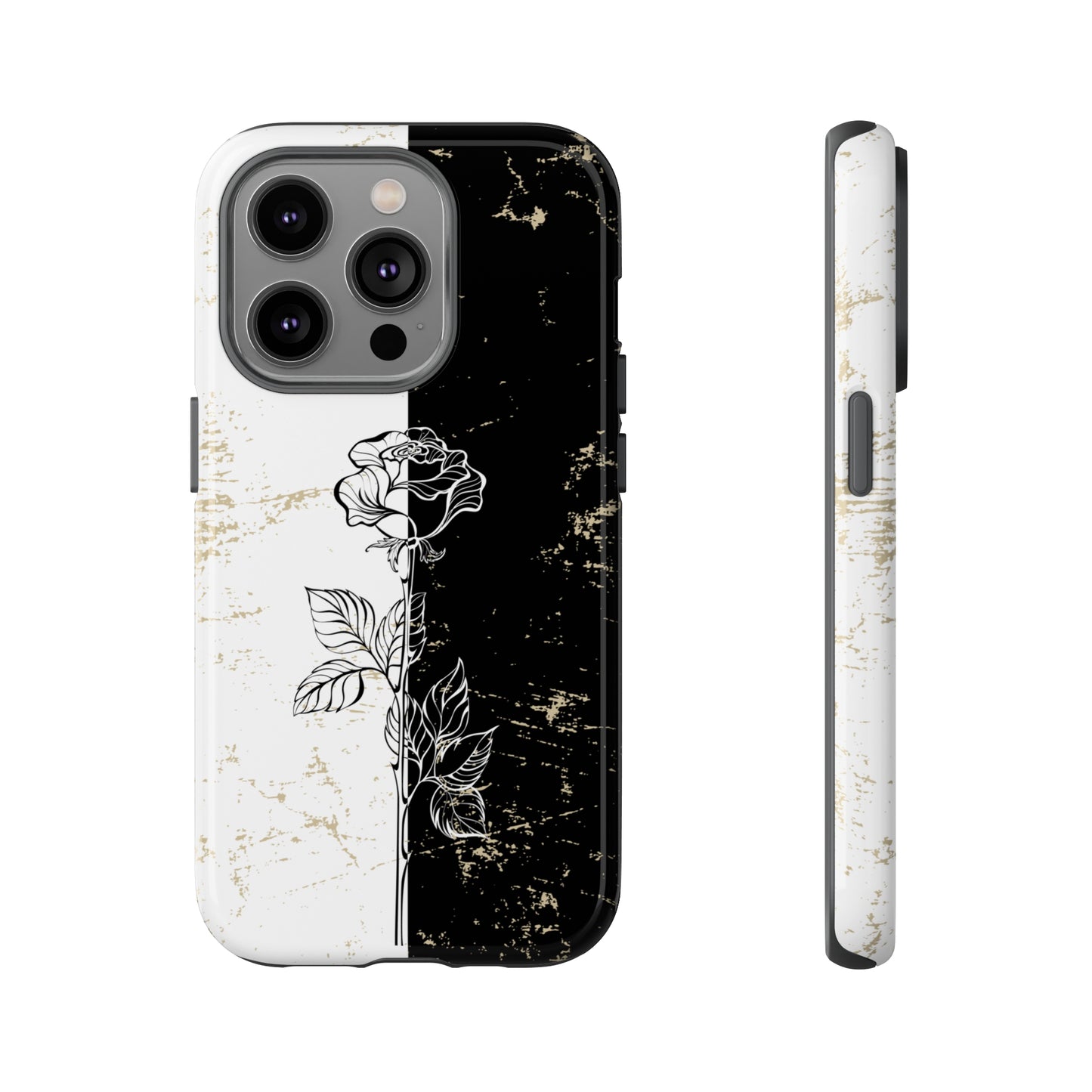 Elegant Contrast - Cell Phone Case