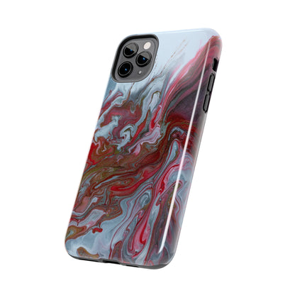 Crimson Flow - iPhone Case