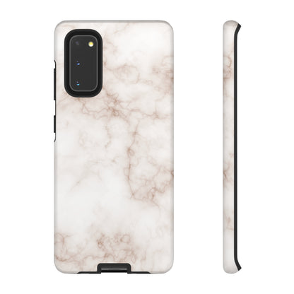 Elegant Alabaster Swirl - Cell Phone Case