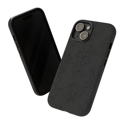 Midnight Florals - Cell Phone Case