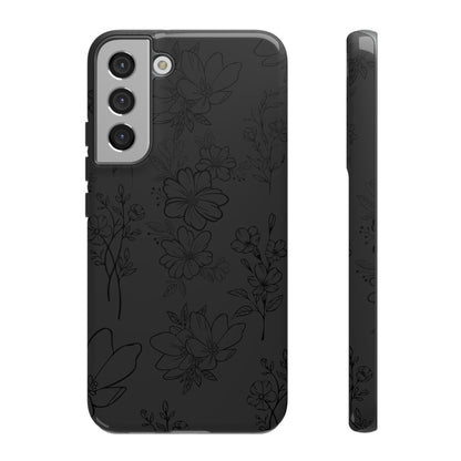 Midnight Florals - Cell Phone Case