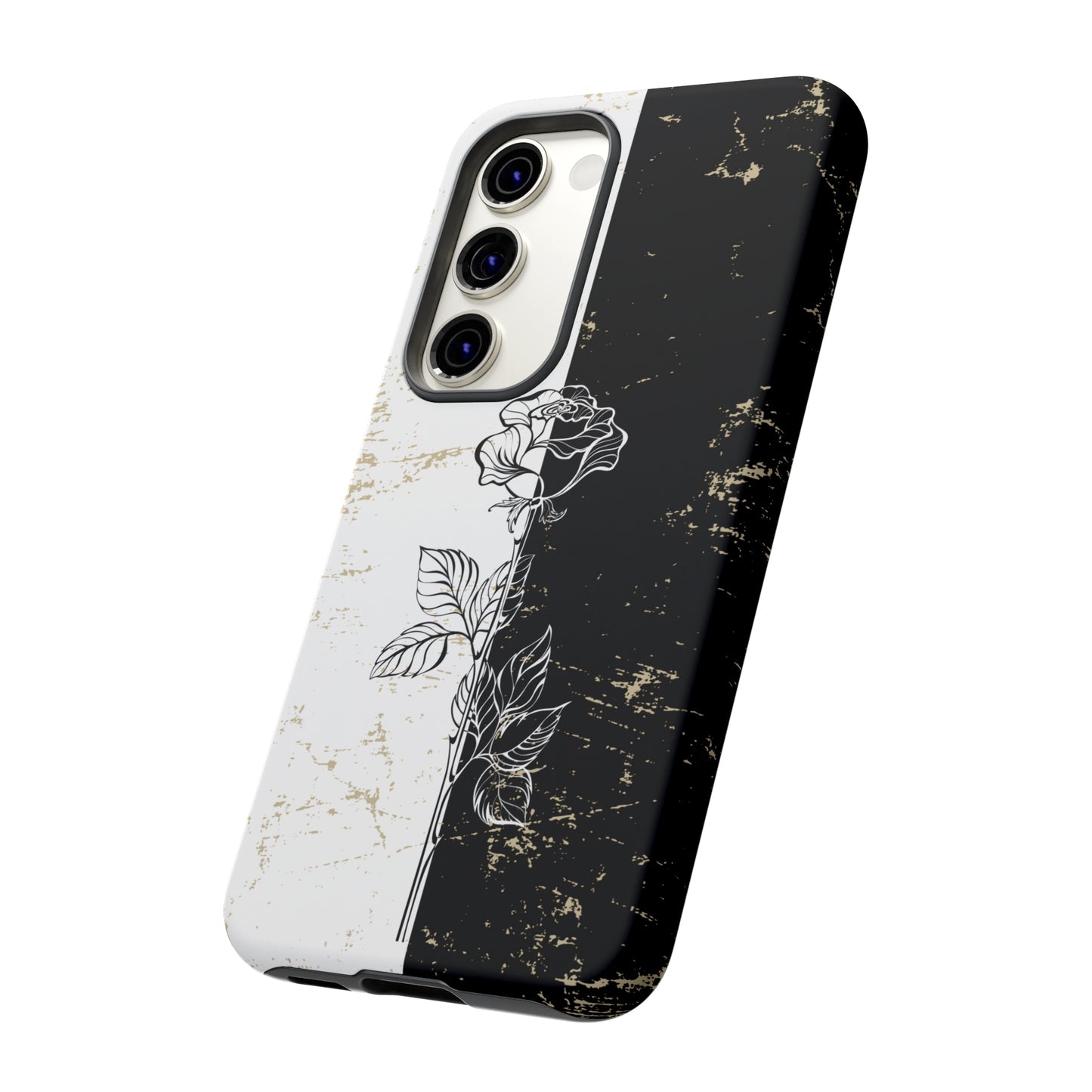 Elegant Contrast - Cell Phone Case