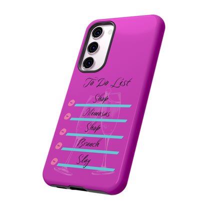 Chic Checklist - Cell Phone Case