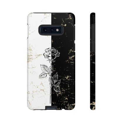 Elegant Contrast - Cell Phone Case