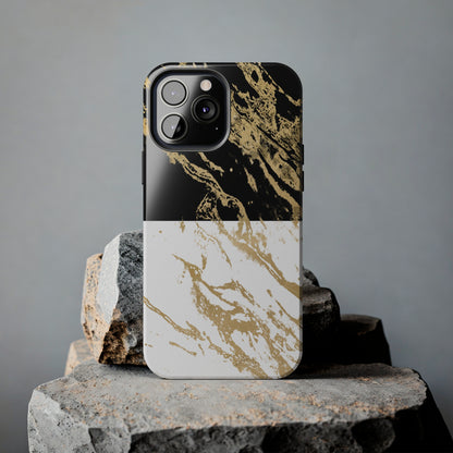 Day Meets Night Gold Rush - iPhone Case