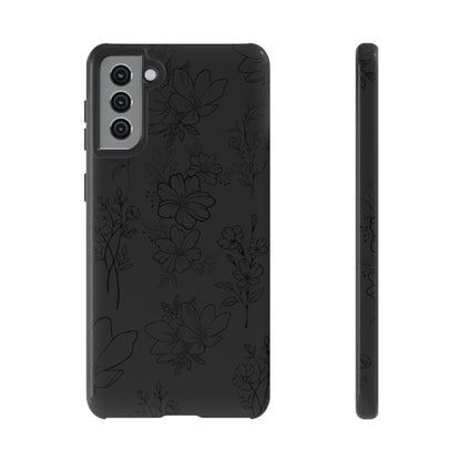 Midnight Florals - Cell Phone Case