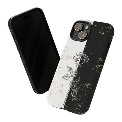 Elegant Contrast - Cell Phone Case