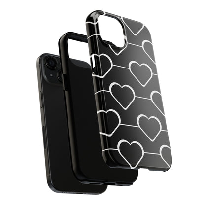 Hearts Connect - iPhone Case