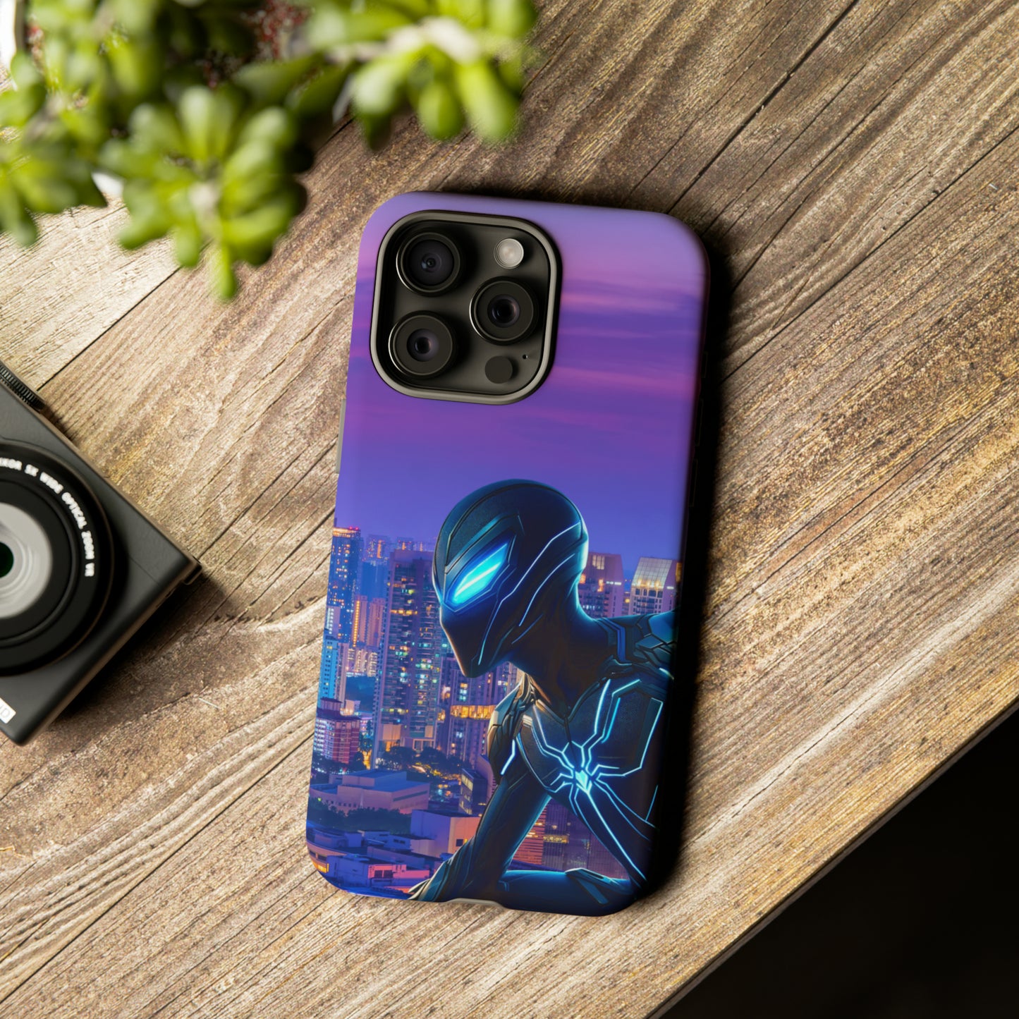 Neon Guardian - Cell Phone Case