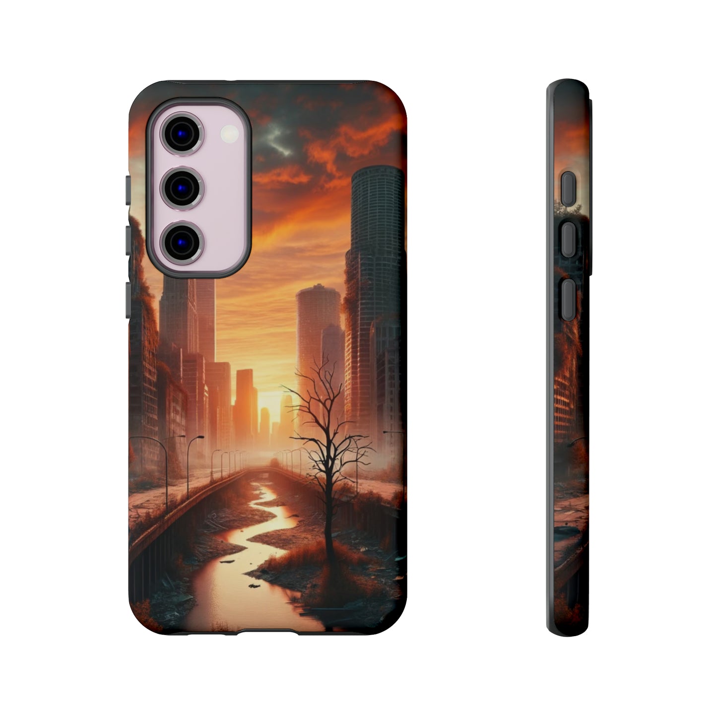 Dawn of the Urban Oasis - Cell Phone Case