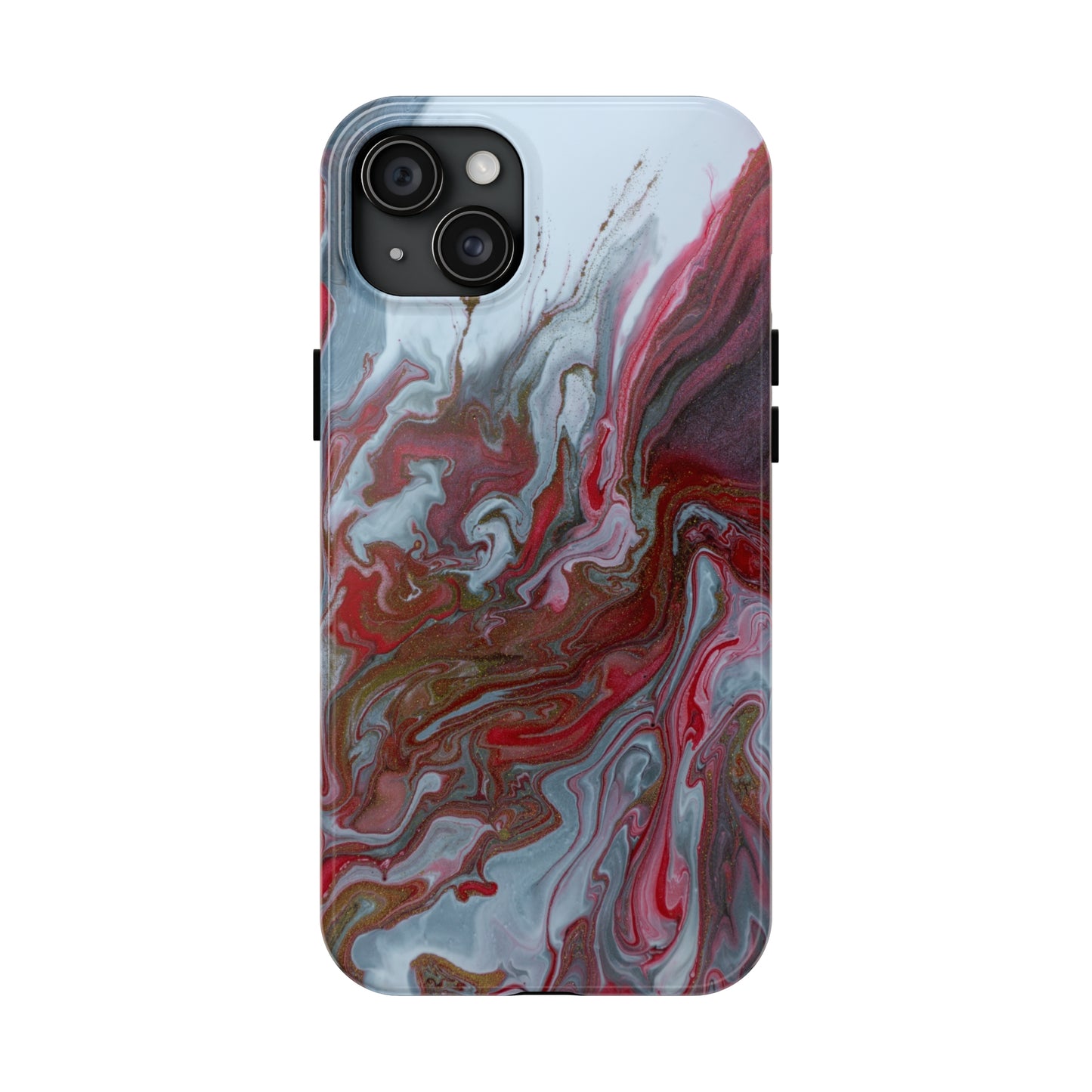 Crimson Flow - iPhone Case