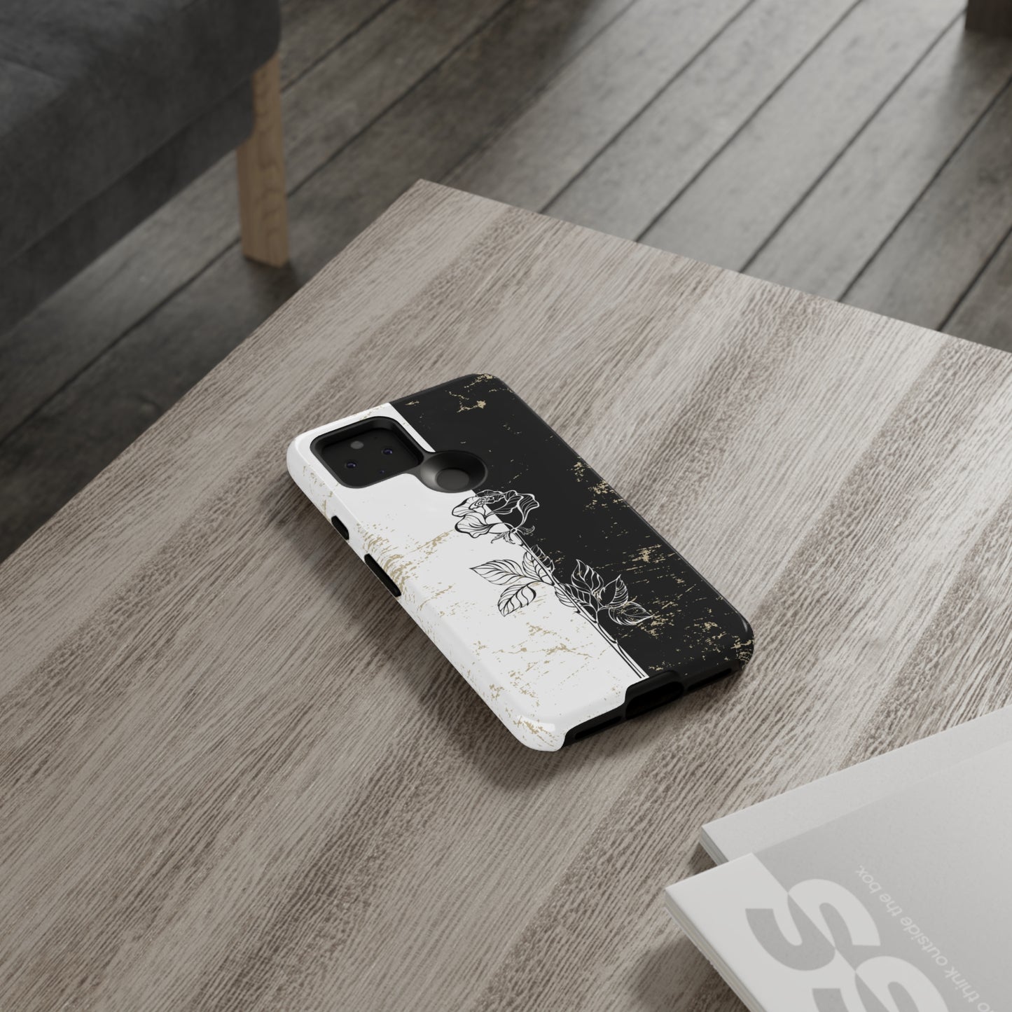 Elegant Contrast - Cell Phone Case