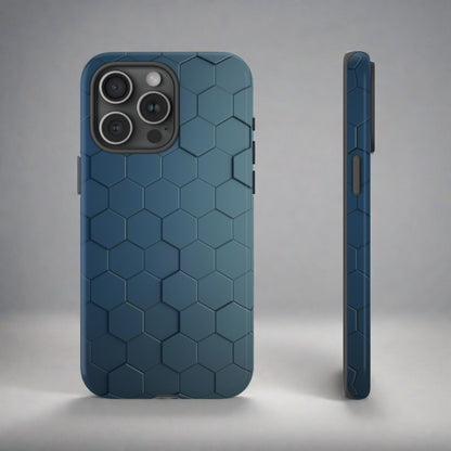 Geometric Hex Pattern - Cell Phone Case