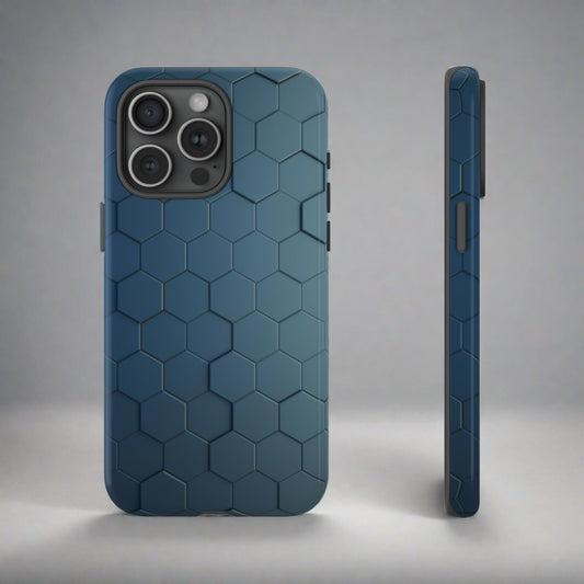 Geometric Hex Pattern - Cell Phone Case