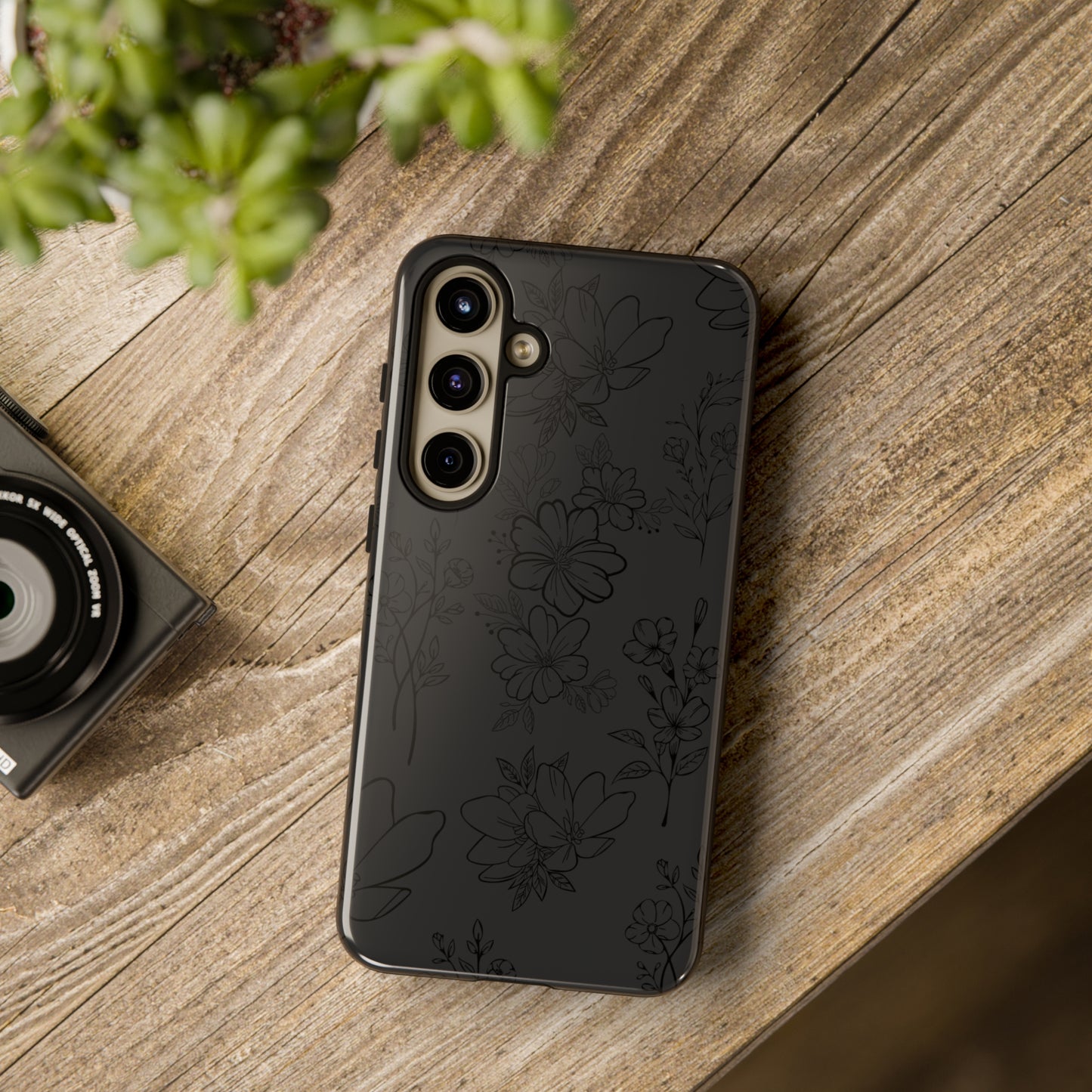 Midnight Florals - Cell Phone Case