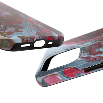 Crimson Flow - iPhone Case