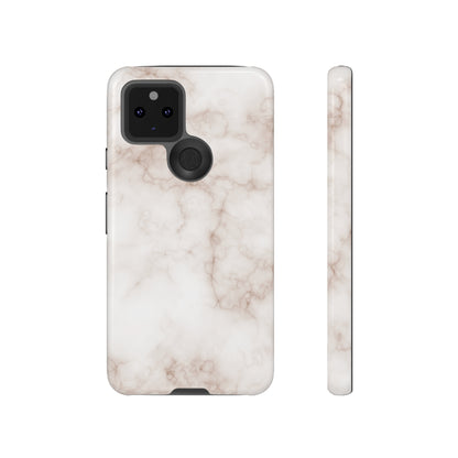 Elegant Alabaster Swirl - Cell Phone Case