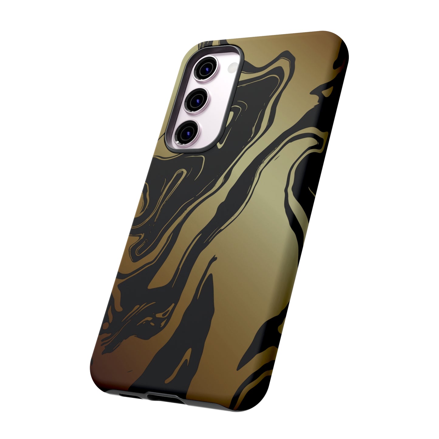 Golden Swirls - Cell Phone Case