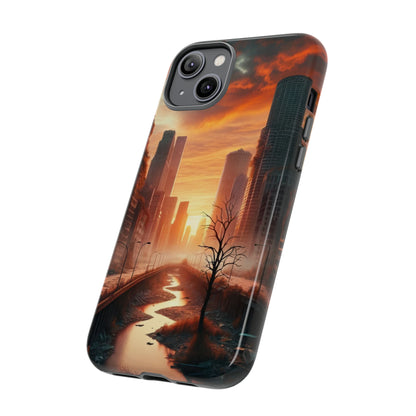 Dawn of the Urban Oasis - Cell Phone Case