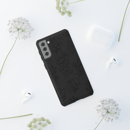 Midnight Florals - Cell Phone Case