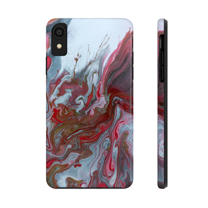 Crimson Flow - iPhone Case