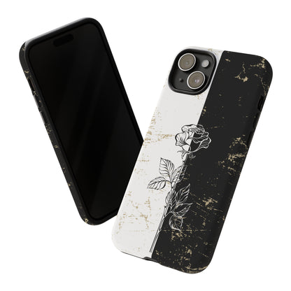 Elegant Contrast - Cell Phone Case