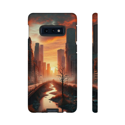 Dawn of the Urban Oasis - Cell Phone Case