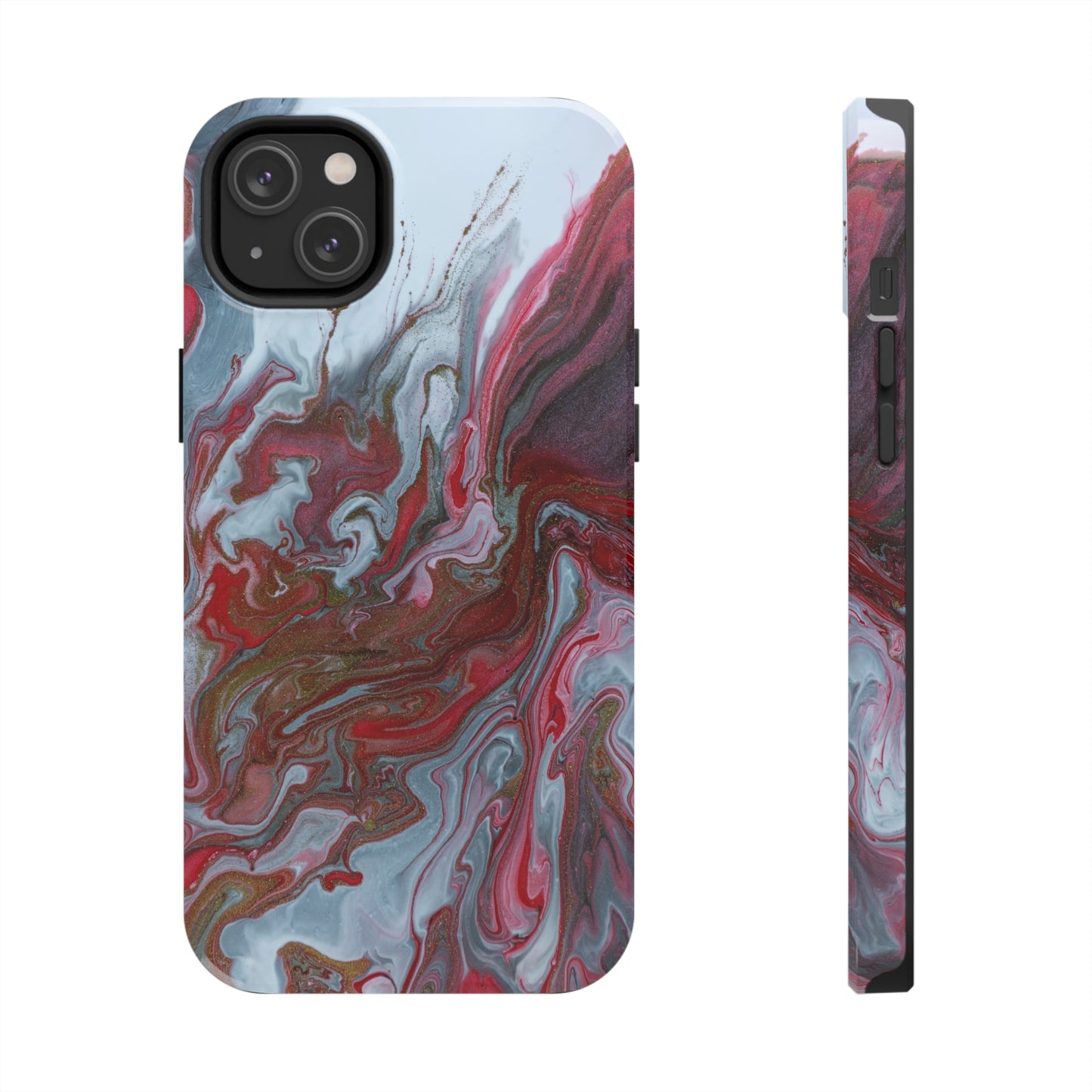 Crimson Flow - iPhone Case