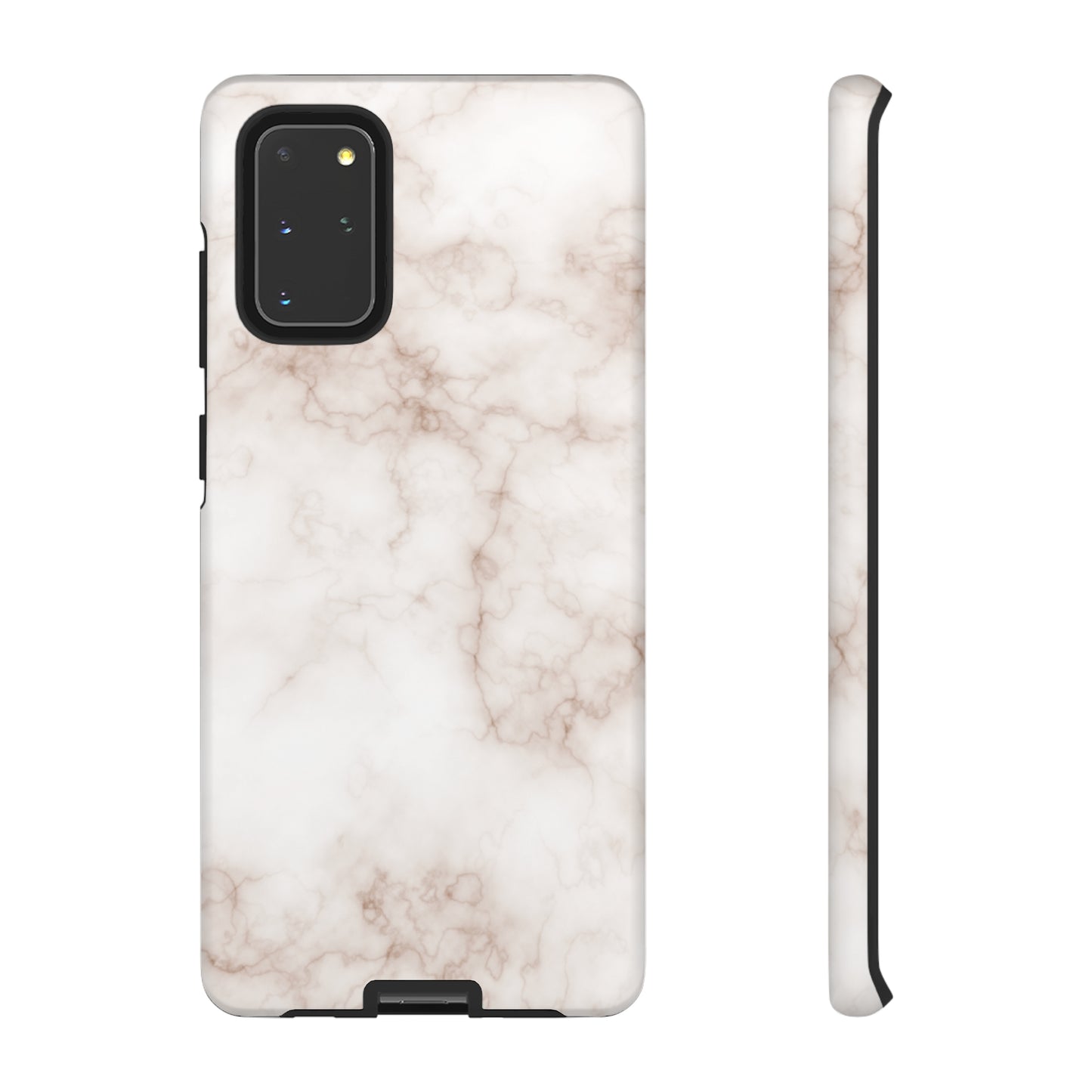 Elegant Alabaster Swirl - Cell Phone Case