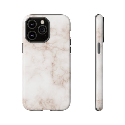 Elegant Alabaster Swirl - Cell Phone Case