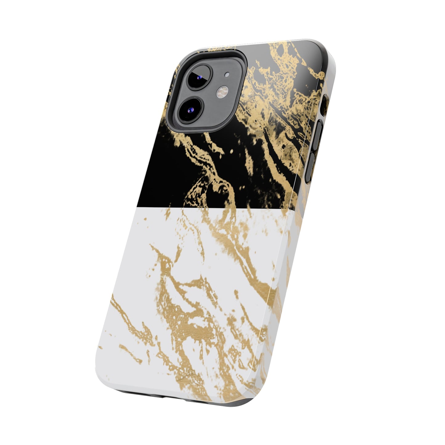 Day Meets Night Gold Rush - iPhone Case