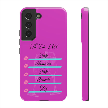 Chic Checklist - Cell Phone Case