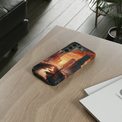 Dawn of the Urban Oasis - Cell Phone Case