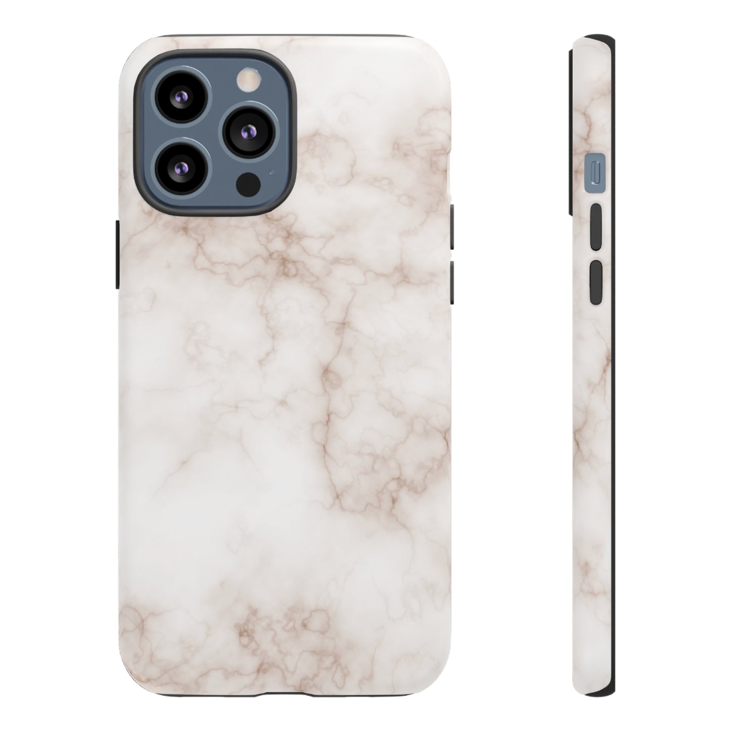 Elegant Alabaster Swirl - Cell Phone Case