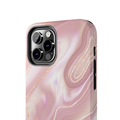 Blush Whirls - iPhone Case