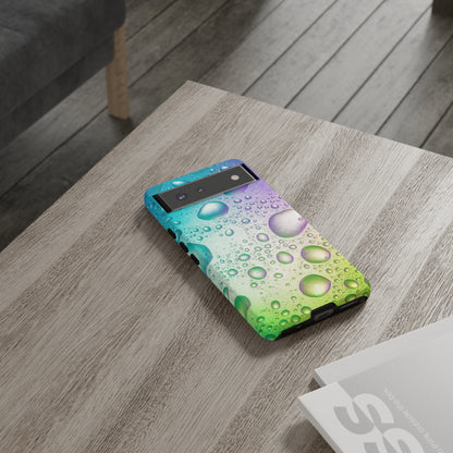 Aqua Bubbles - Cell Phone Case