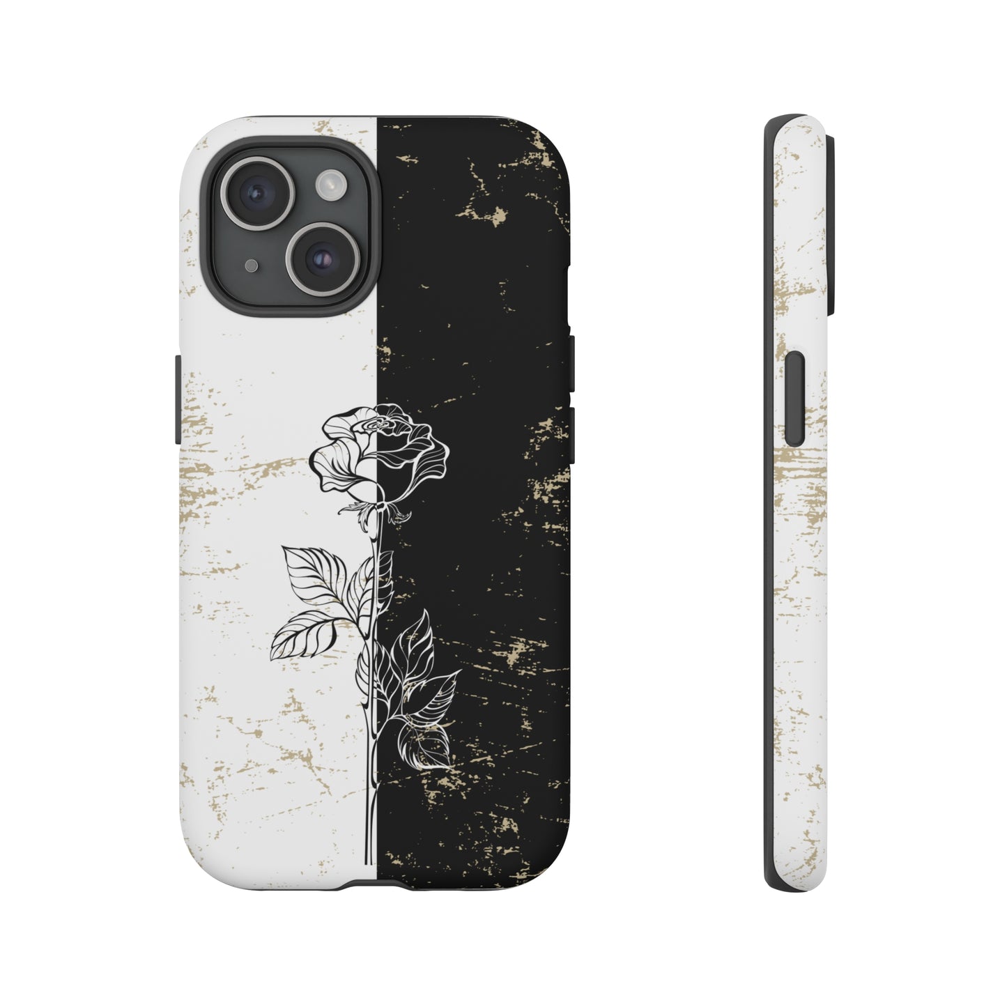 Elegant Contrast - Cell Phone Case