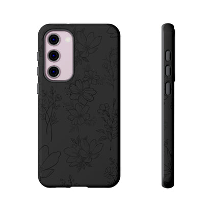 Midnight Florals - Cell Phone Case