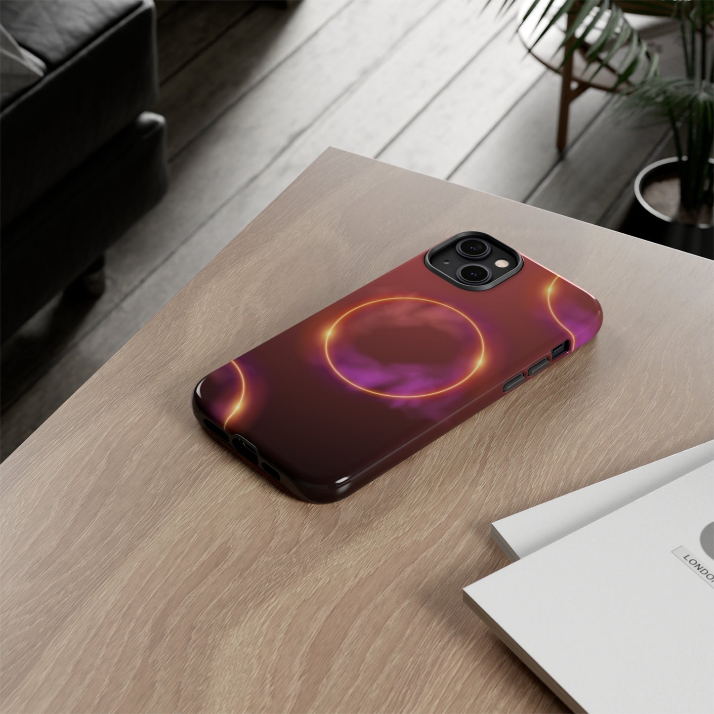 Cosmic Eclipse - Cell Phone Case