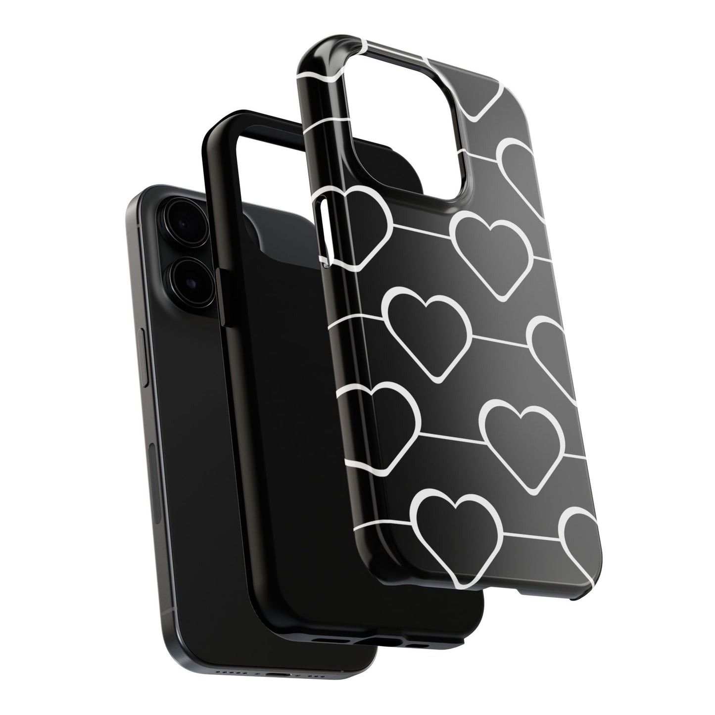 Hearts Connect - iPhone Case