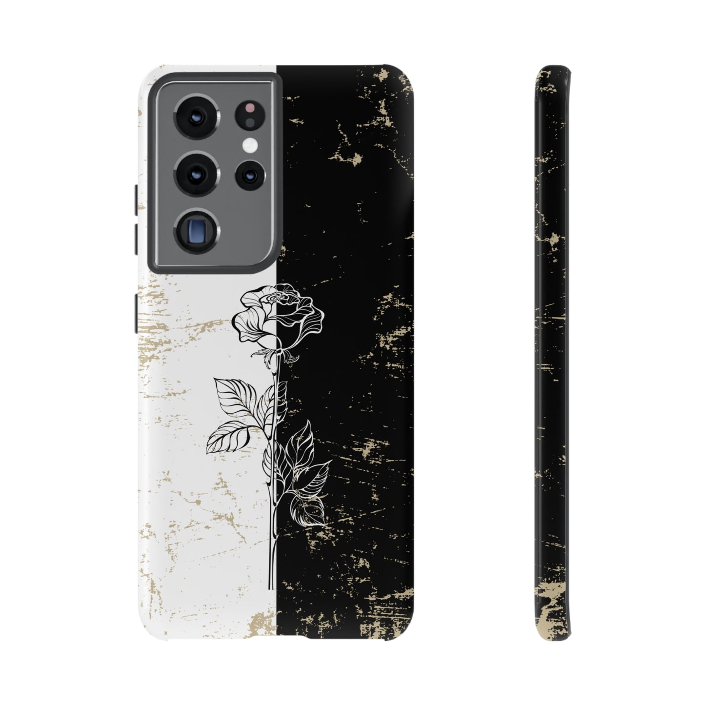 Elegant Contrast - Cell Phone Case