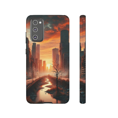 Dawn of the Urban Oasis - Cell Phone Case