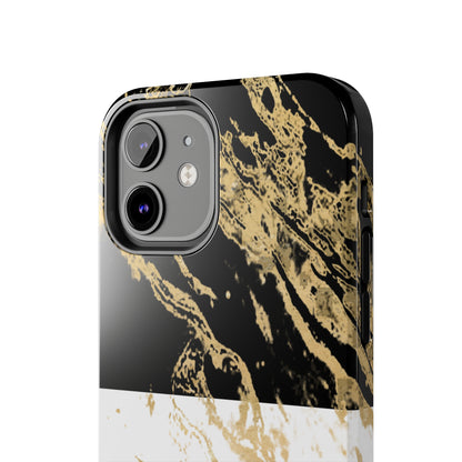 Day Meets Night Gold Rush - iPhone Case